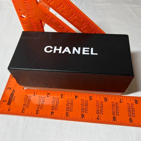 Chanel Three Empty Boxes Bundle Black Small Sunglasses Medium Large Boots - Picture 13 of 16
